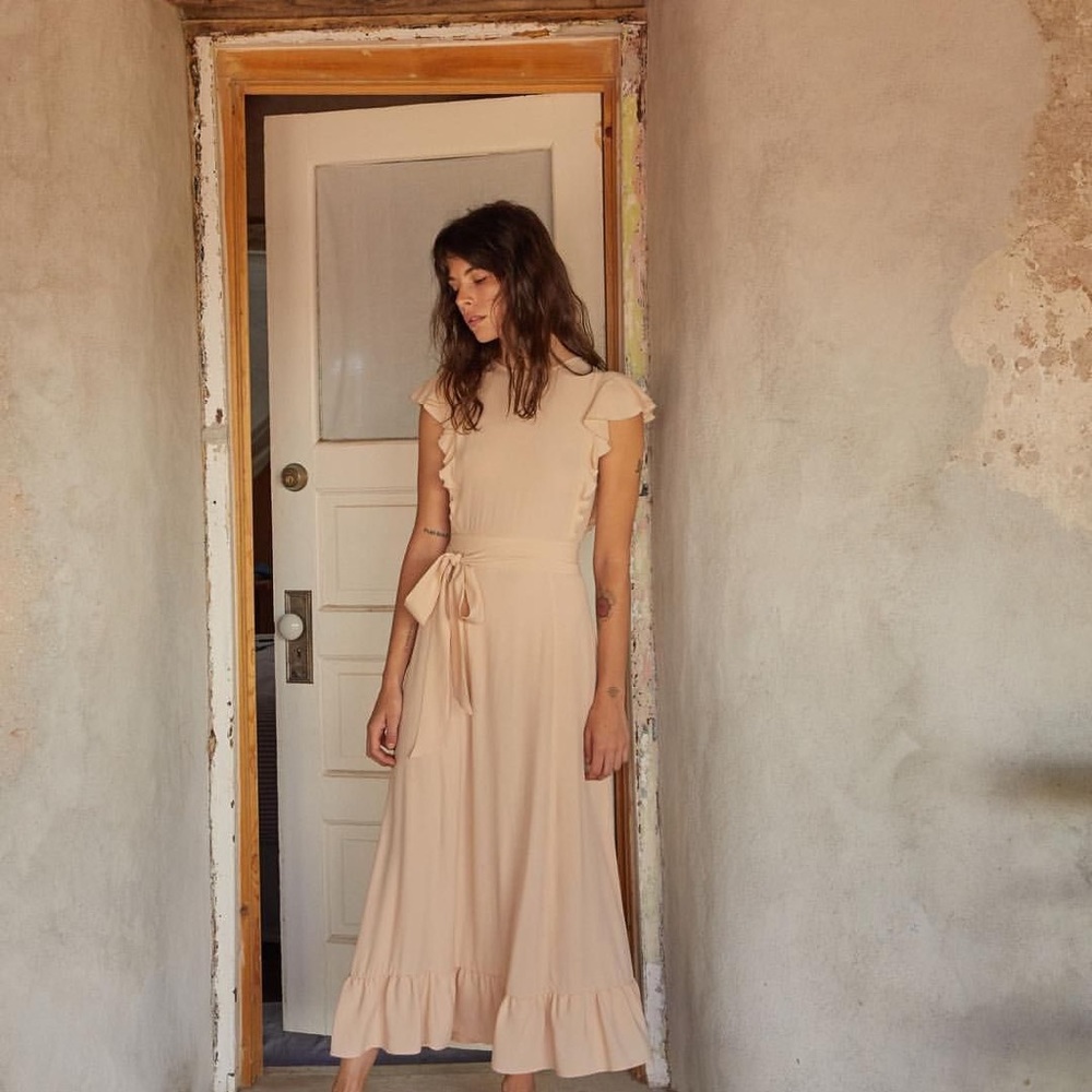 Christy Dawn Quinn Dress in Butterscotch